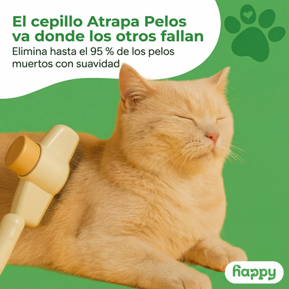 ATRAPA™ | Cepillo recogedor de pelos de mascotas