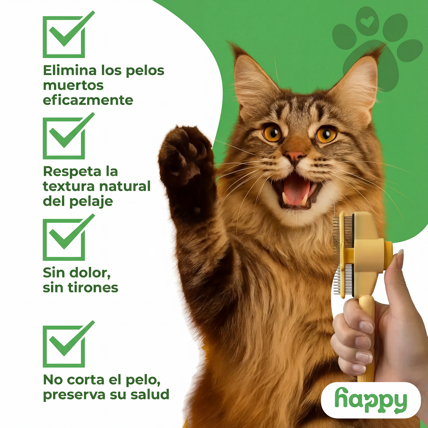ATRAPA™ | Cepillo recogedor de pelos de mascotas