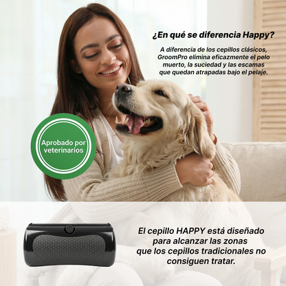 HAPPY™ | Cepillo de aseo Premium para mascotas