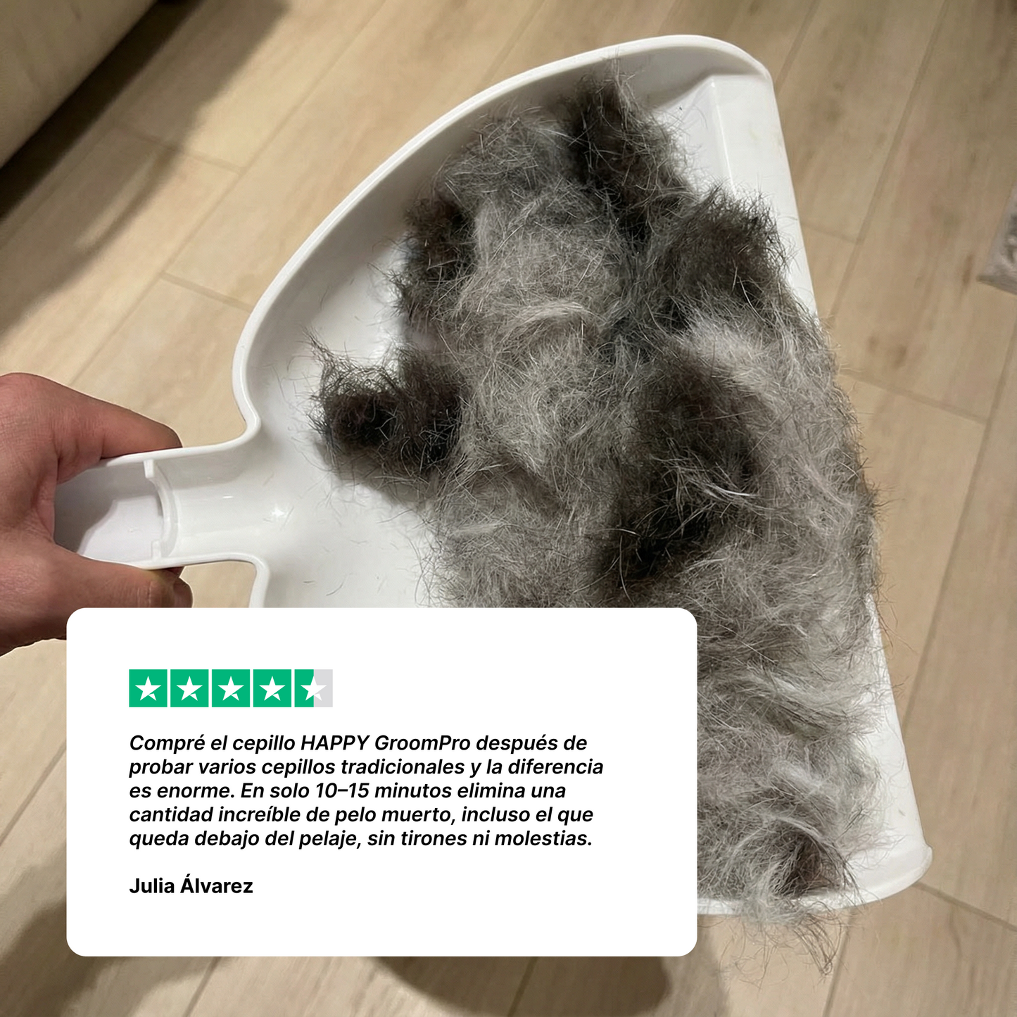 HAPPY™ | Cepillo de aseo Premium para mascotas