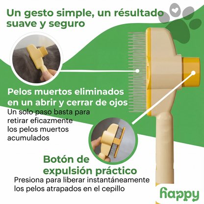 ATRAPA™ | Cepillo recogedor de pelos de mascotas